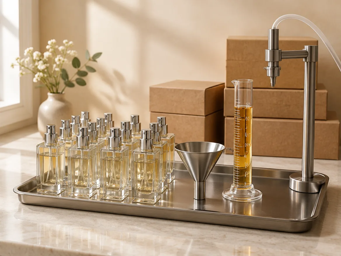 معمل عطور منزلي مصغّر